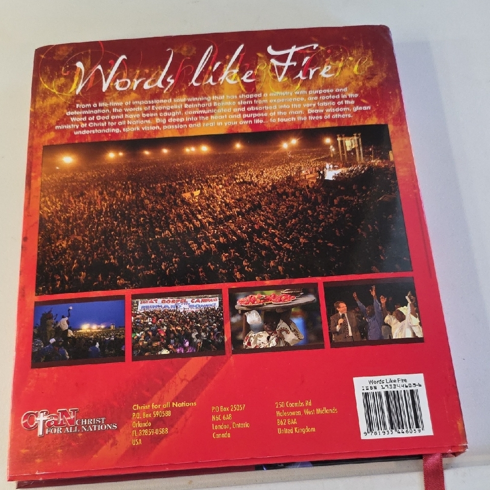 Words Like Fire Book - Picture 2 of 4